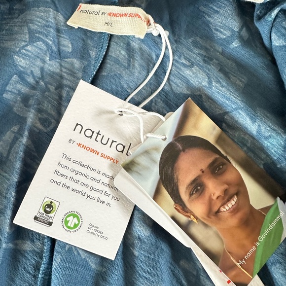 Natural fiber swimsuit coverup - Picture 4 of 4